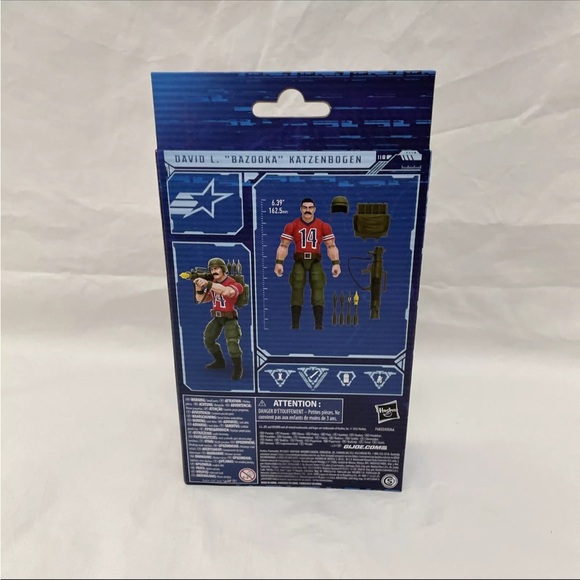 G.I. Joe Classified Series David L. "Bazooka" Katzenbogen #62. New In Hand - Picture 3 of 7